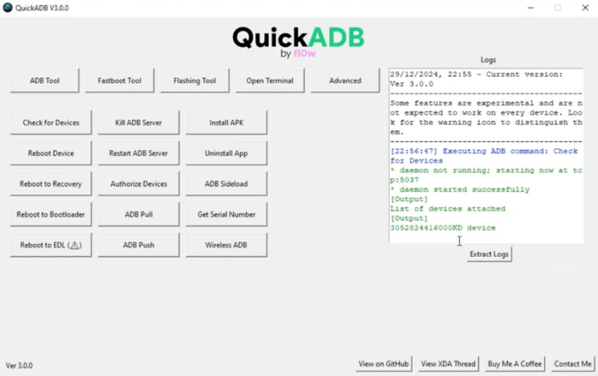 quick adb tool v3.0.0