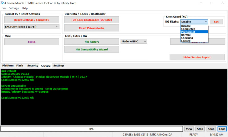 Chinese Miracle Box Tool
