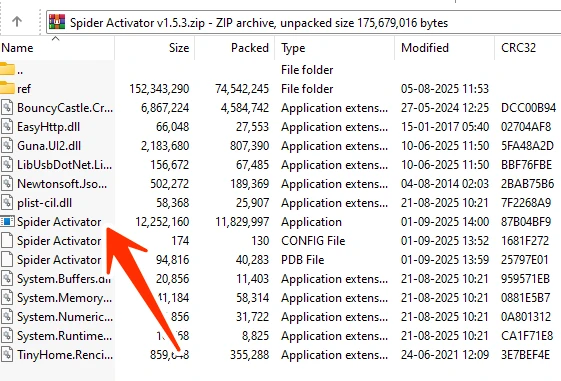 Spider Activator v1.5.3