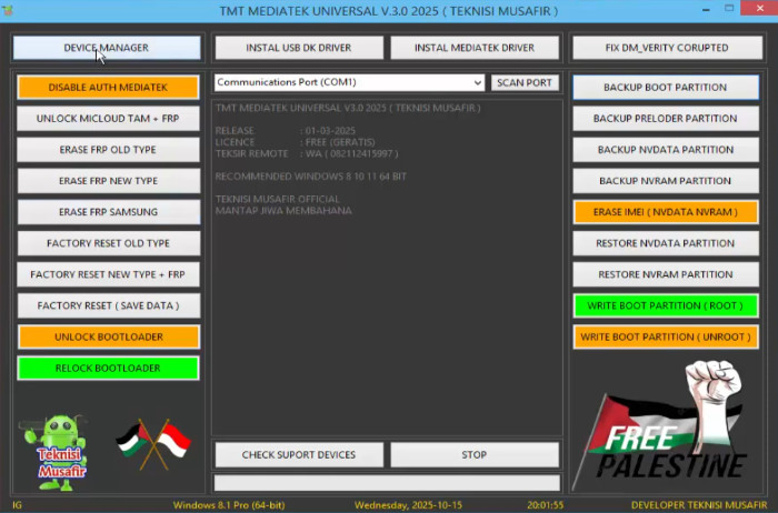 TMT MediaTek Universal Tool v3