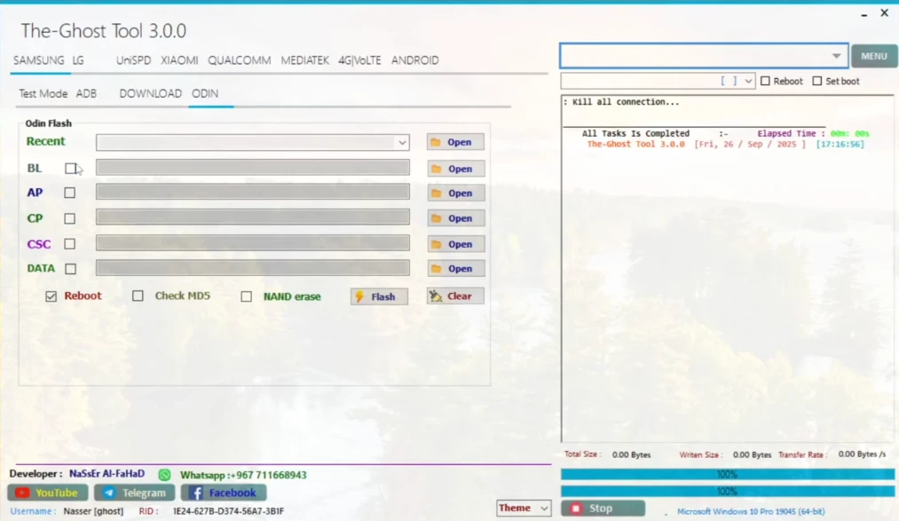 The Ghost Tool v3.0.0