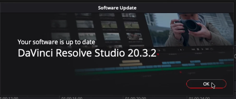 video editing with davinci resolve 20.3.2