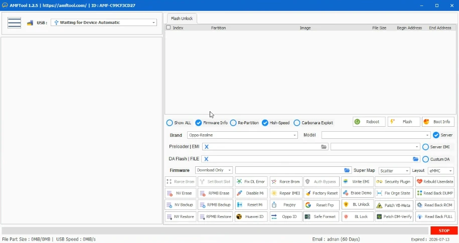 AMF Tool v1.2.5