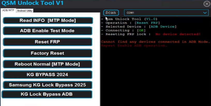 QSM Unlock Tool v1