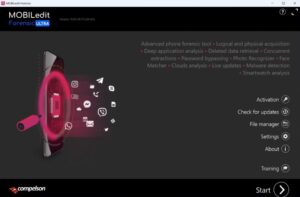 Mobiledit Forensic Ultra Tool
