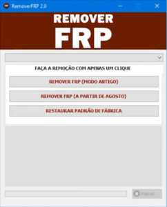 Remover FRP 2.0